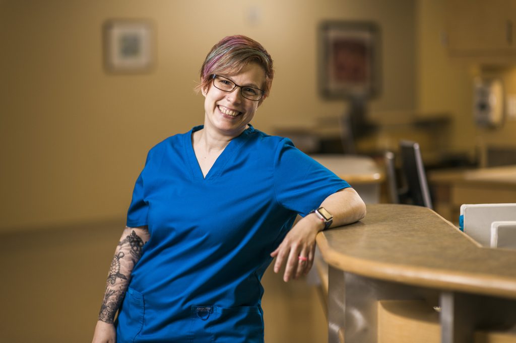 Kat, Nurse in University of Michigan Health-West Assisted Breathing Center