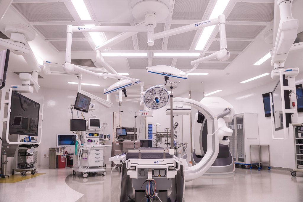 Cardiovascular Network of West Michigan operating room at UM Health-West. 